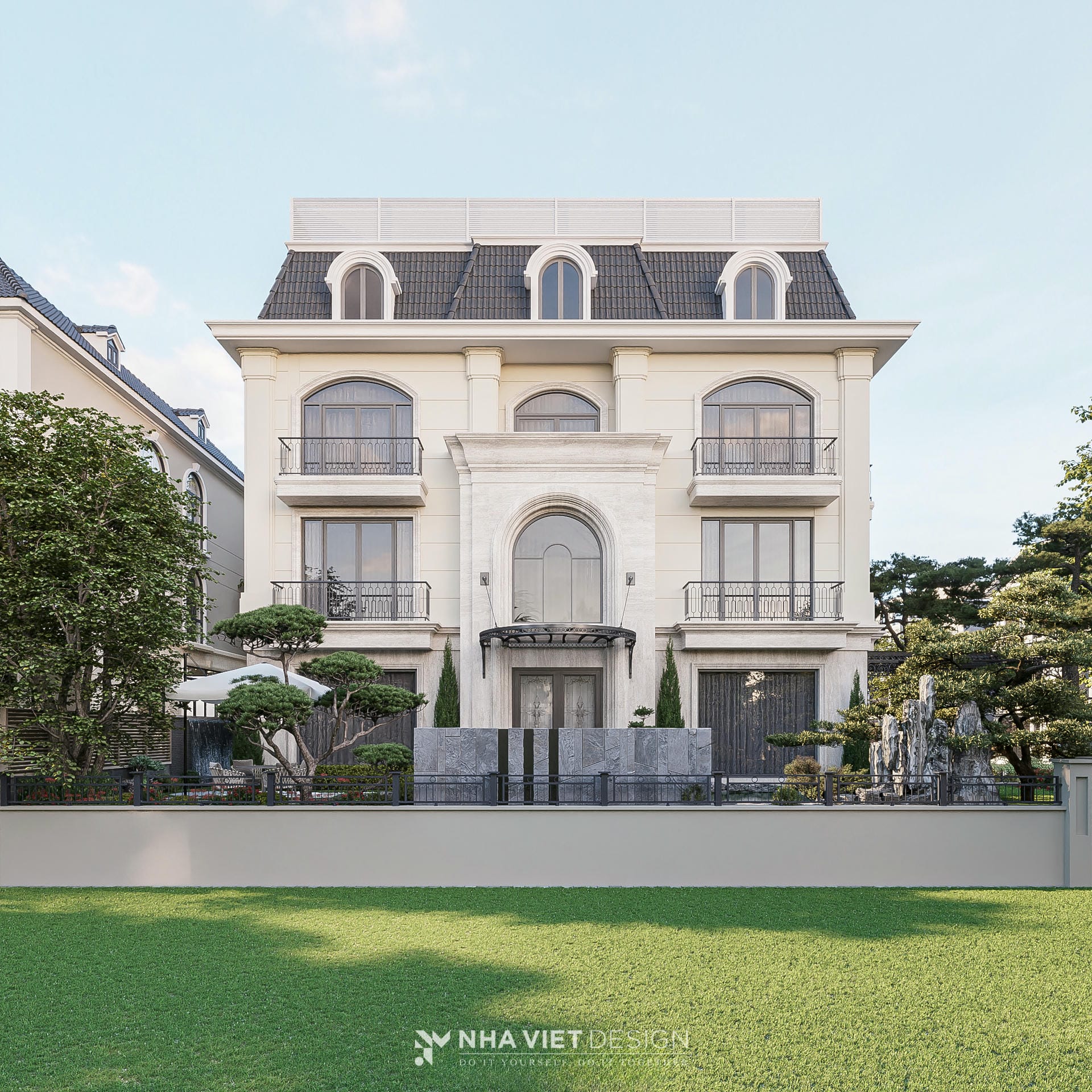 Thiết kế thi công xây dựng biệt thự Vinhomes