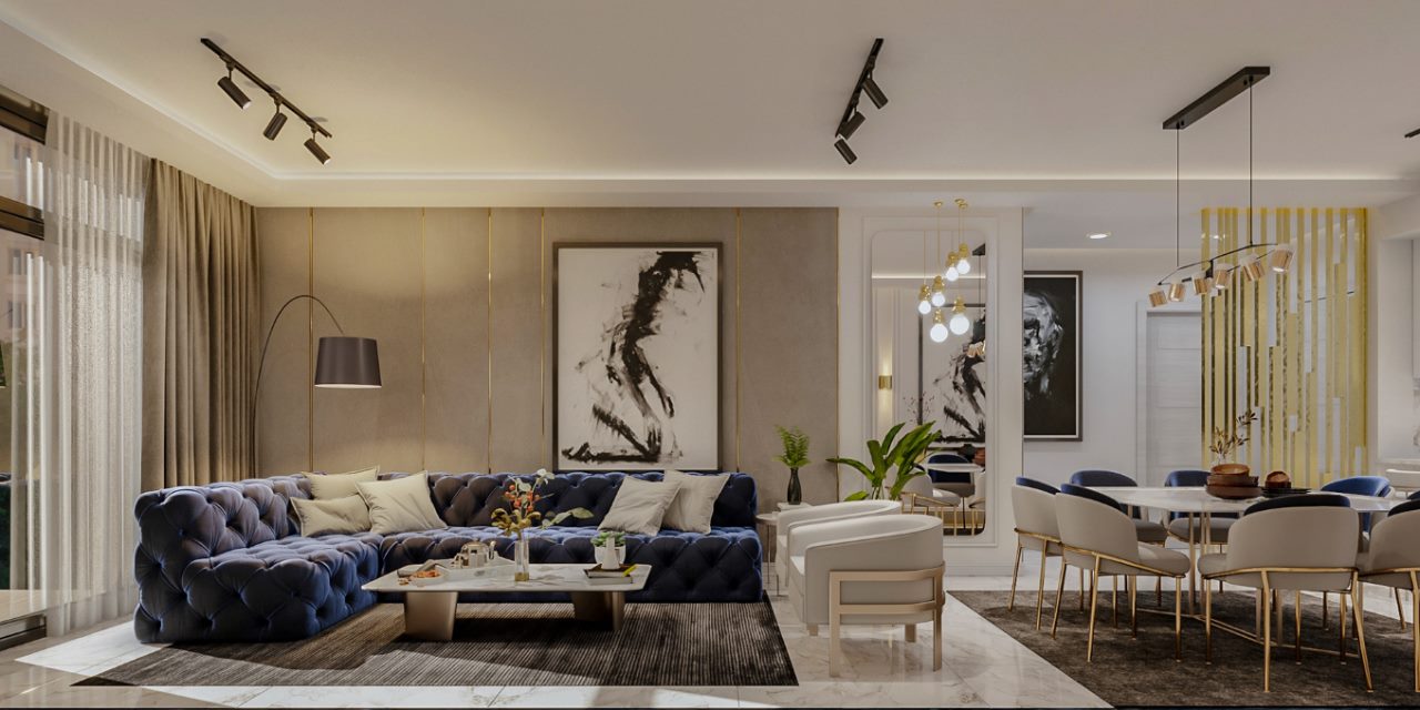 phong cách nội thất luxury